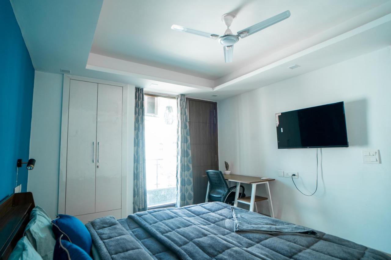 Flxho Uno - Serviced Apartment & Rooms - Golf Course Road Gurgaon Bagian luar foto